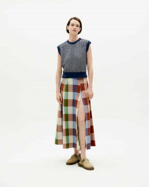 Thinking Mu Colorful Tora Skirt - RAND