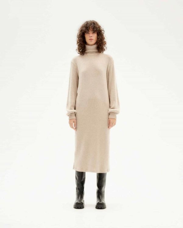 Thinking Mu Taupe Amaia Knitted Dress - RAND